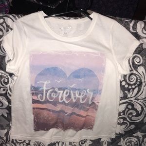 “forever” graphic tee